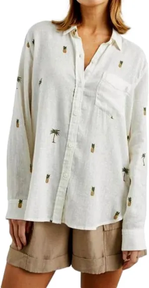 Rails Women's Charli Shirt, Hanalei (200-766-7202, US, Alpha, Medium, Regular, Regular)