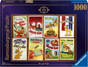Ravensburger Disney Treasures from The Vault: Pluto 1000 Piece Jigsaw Puzzle for Adults | Unique Anti-Glare Surface Technology - Amazon Exclusive