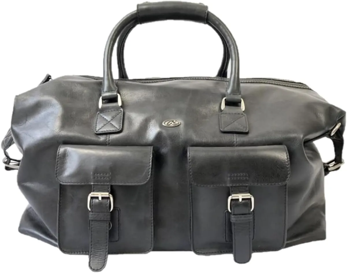 Rawlings | Men's Leather Weekender Duffle Bag Collection | Multiple Styles & Colors