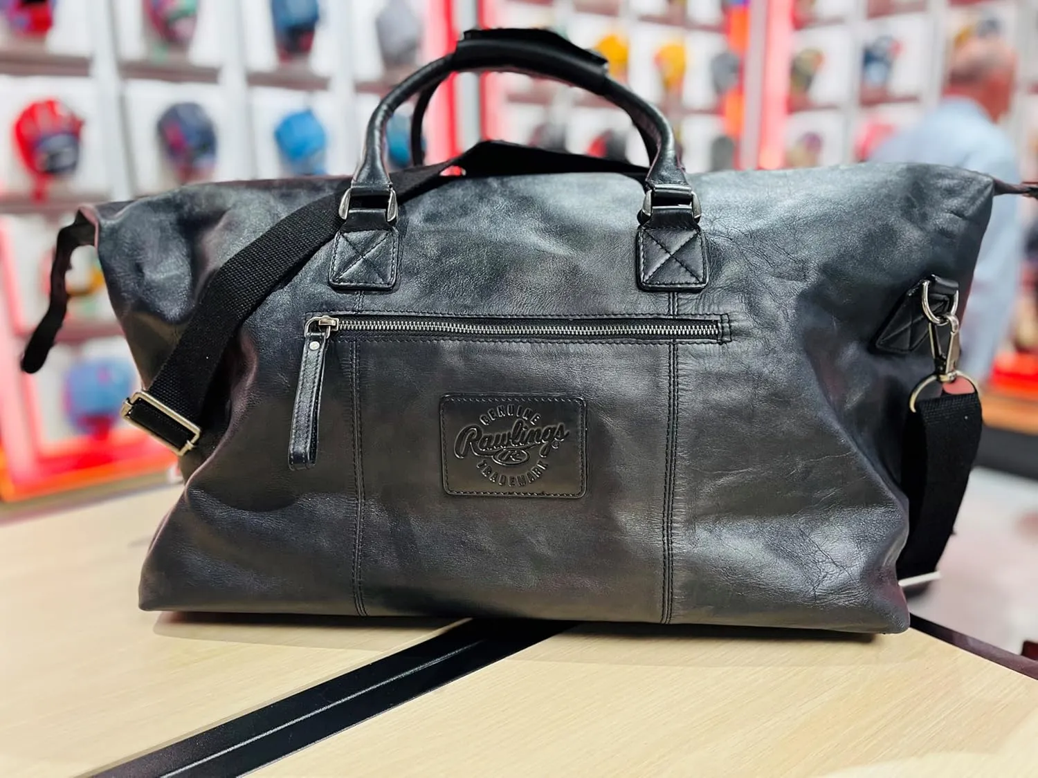 Rawlings | Men's Leather Weekender Duffle Bag Collection | Multiple Styles & Colors