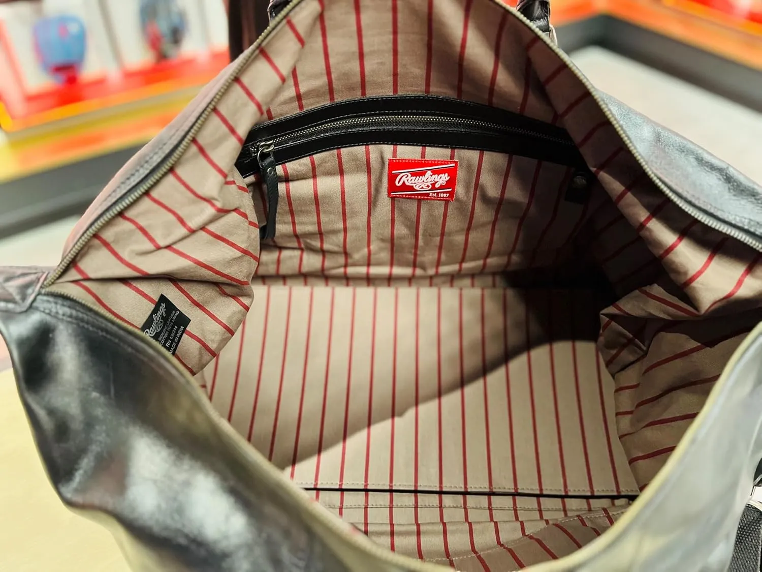 Rawlings | Men's Leather Weekender Duffle Bag Collection | Multiple Styles & Colors