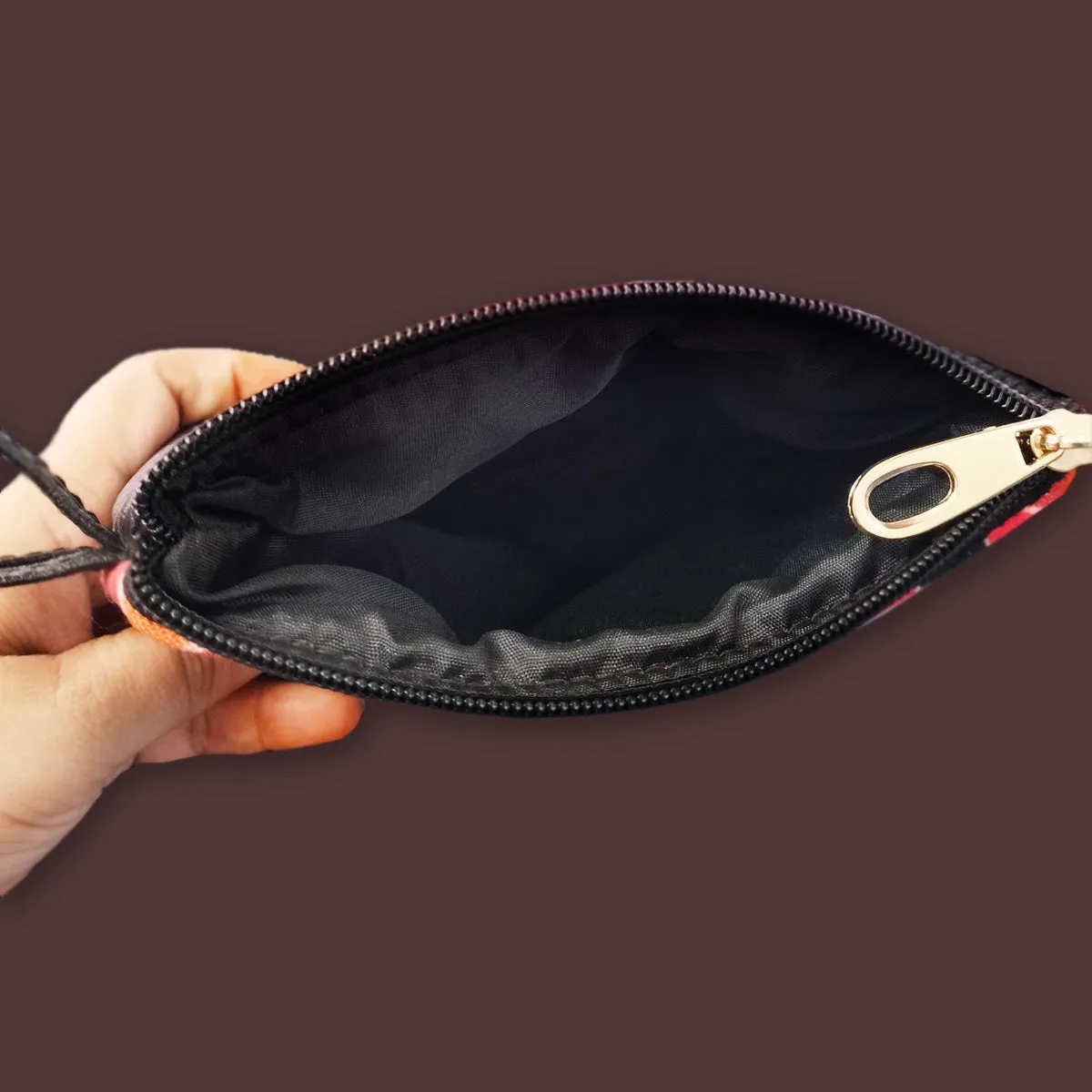 Red Tulip Art Nouveau Multi-purpose Pouch