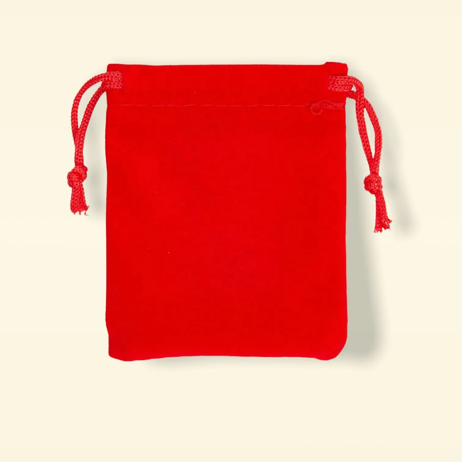 Red Velvet Jewelry Pouch