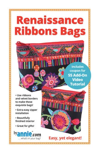 Renaissance Ribbon Bag Pattern ByAnnie