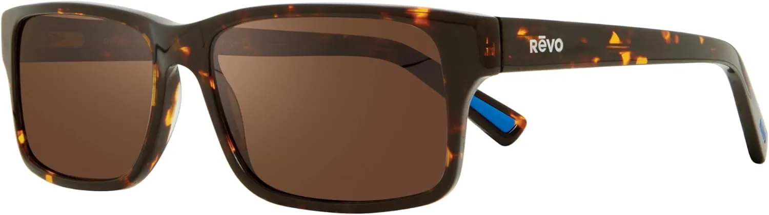 Revo Sunglasses Finley: Polarized Lens with Eco-Friendly Rectangle Frame