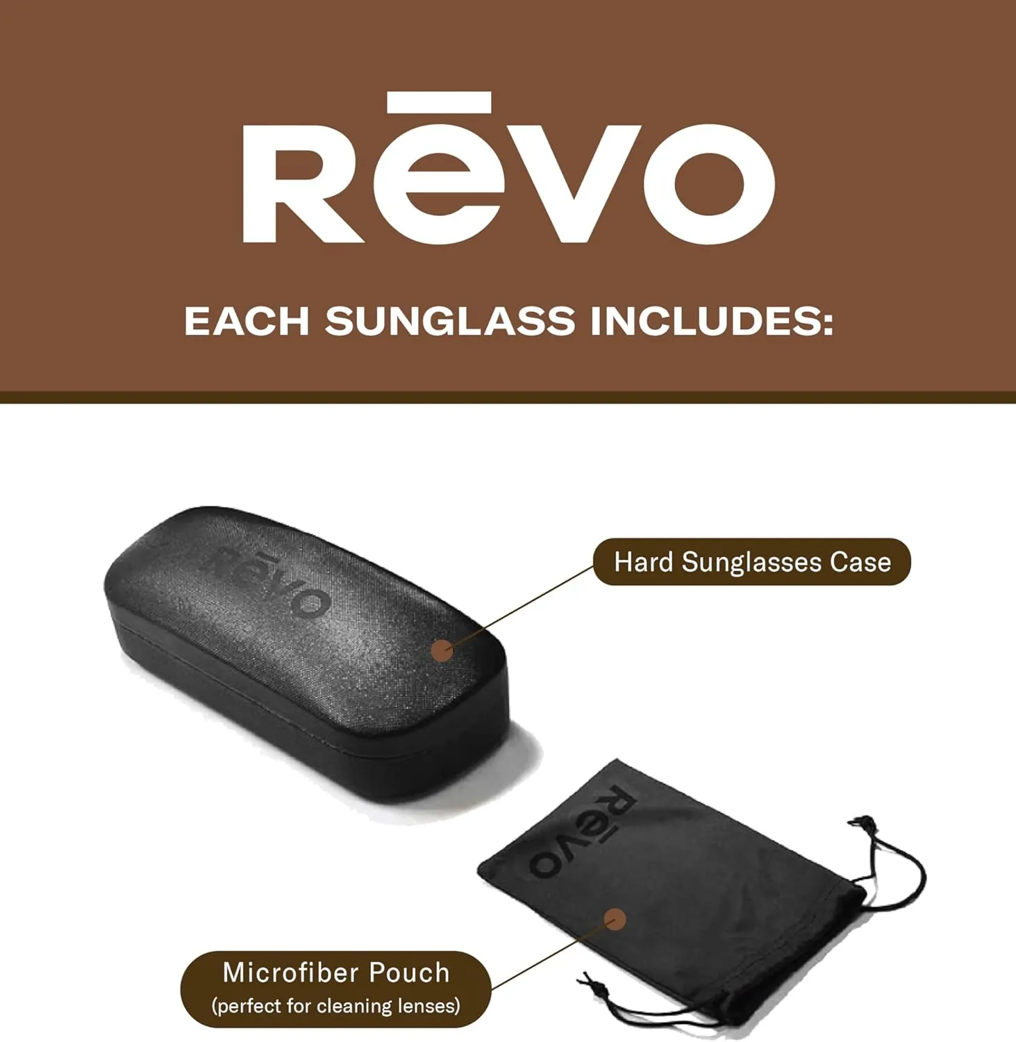 Revo Sunglasses Finley: Polarized Lens with Eco-Friendly Rectangle Frame