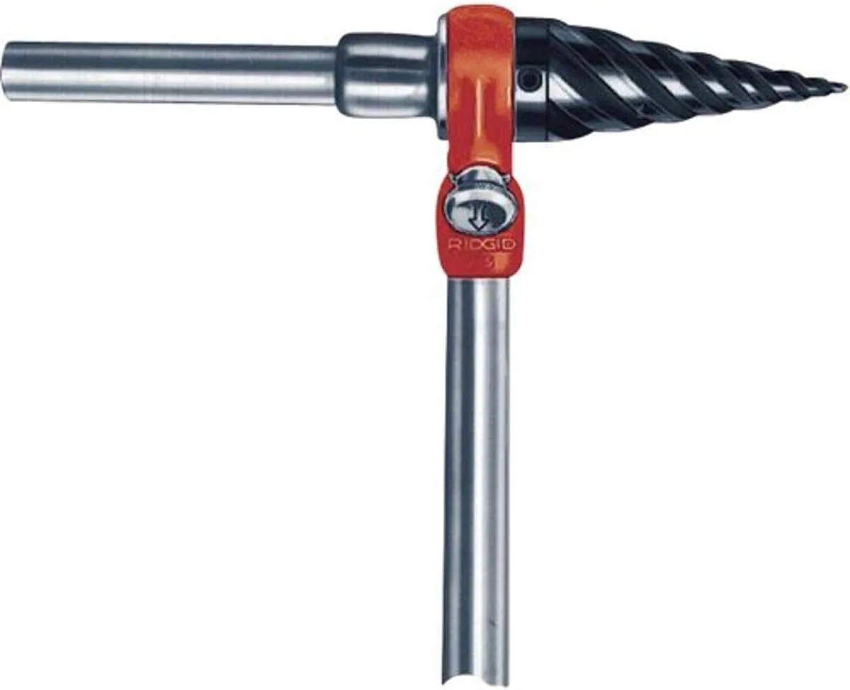 RIDGID 34955 Model 2-S Spiral Pipe Reamer, 1/4-inch to 2-inch Pipe Reamer Tool