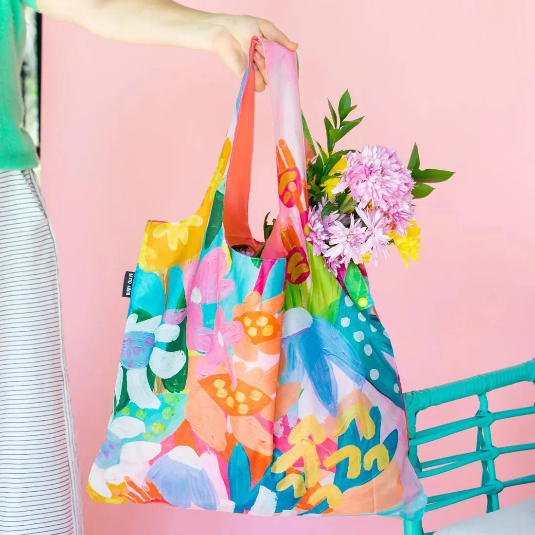 RO x Flower Joy Shopper Bag