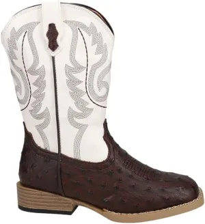 ROPER Infant Boys Cowbaby Bumps Round Toe Casual Boots Mid Calf - Brown
