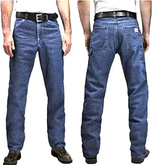 Round House Dark Stone Washed Carpenter Dungaree Jean 1010
