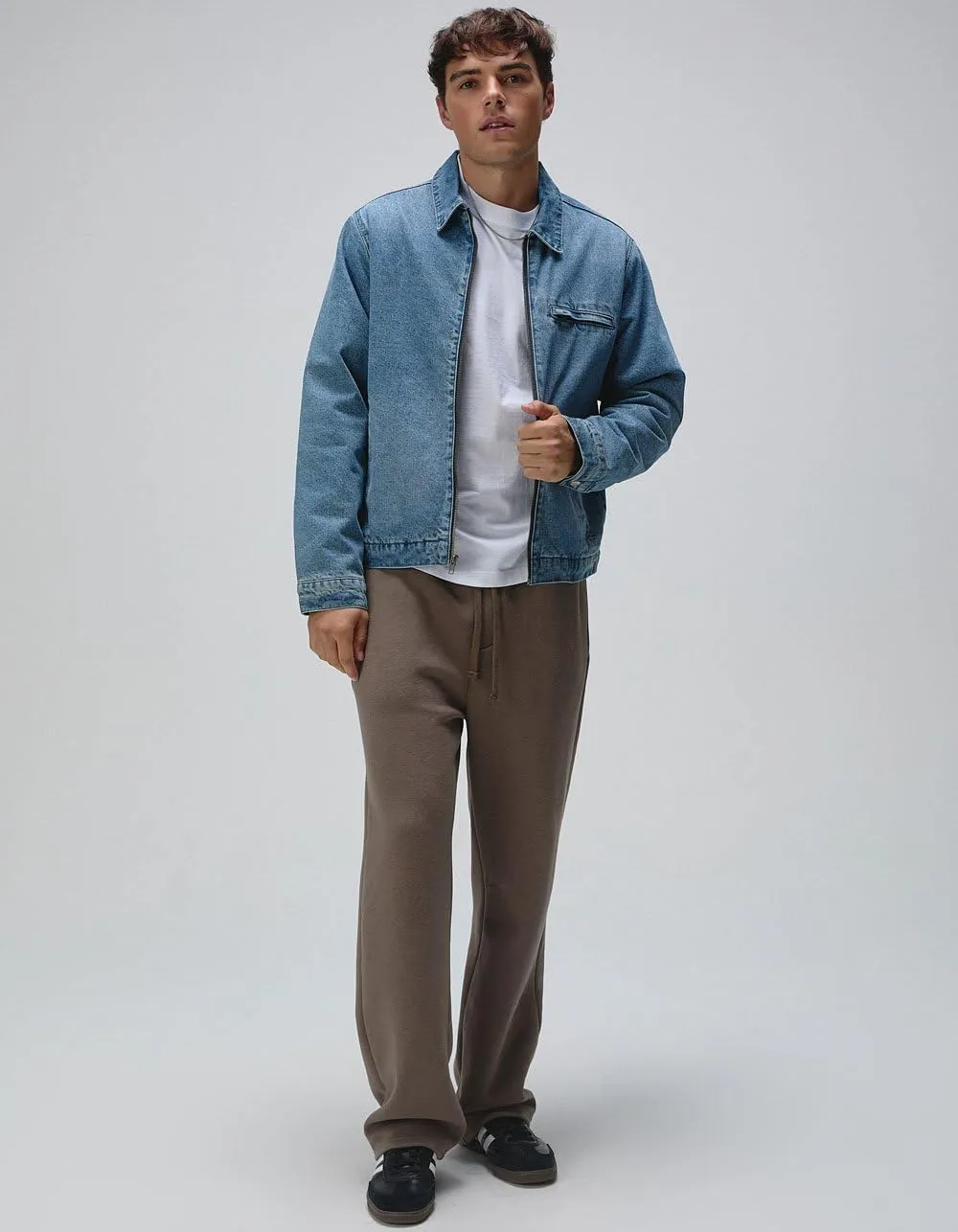 Rsq Mens Denim Workwear Jacket
