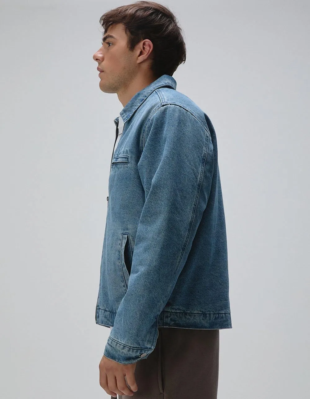 Rsq Mens Denim Workwear Jacket