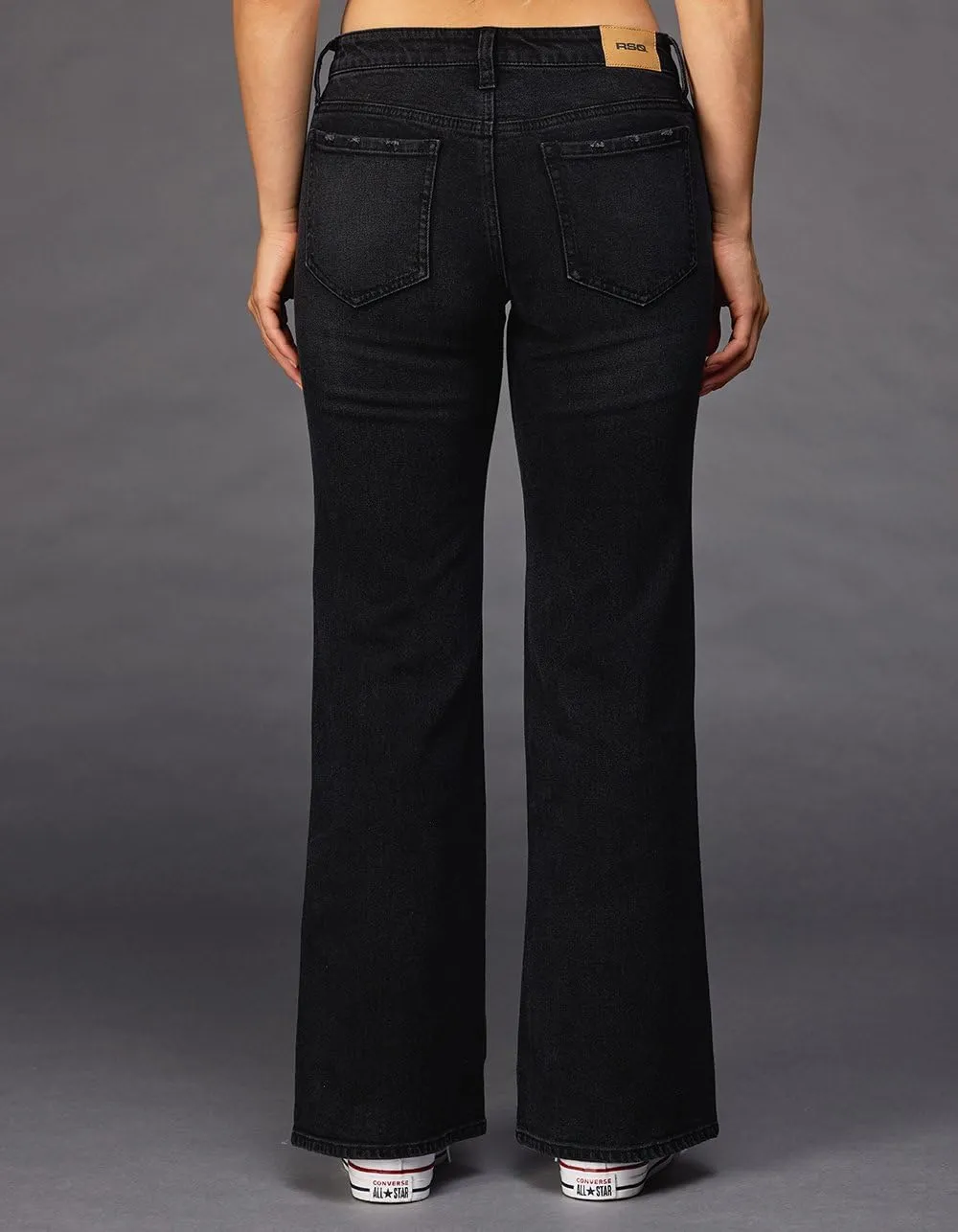 Rsq Womens Low Rise Flare Jeans