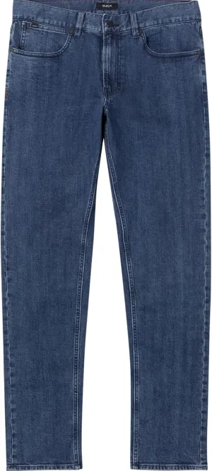 RVCA Mens Slim Fit Denim Pants