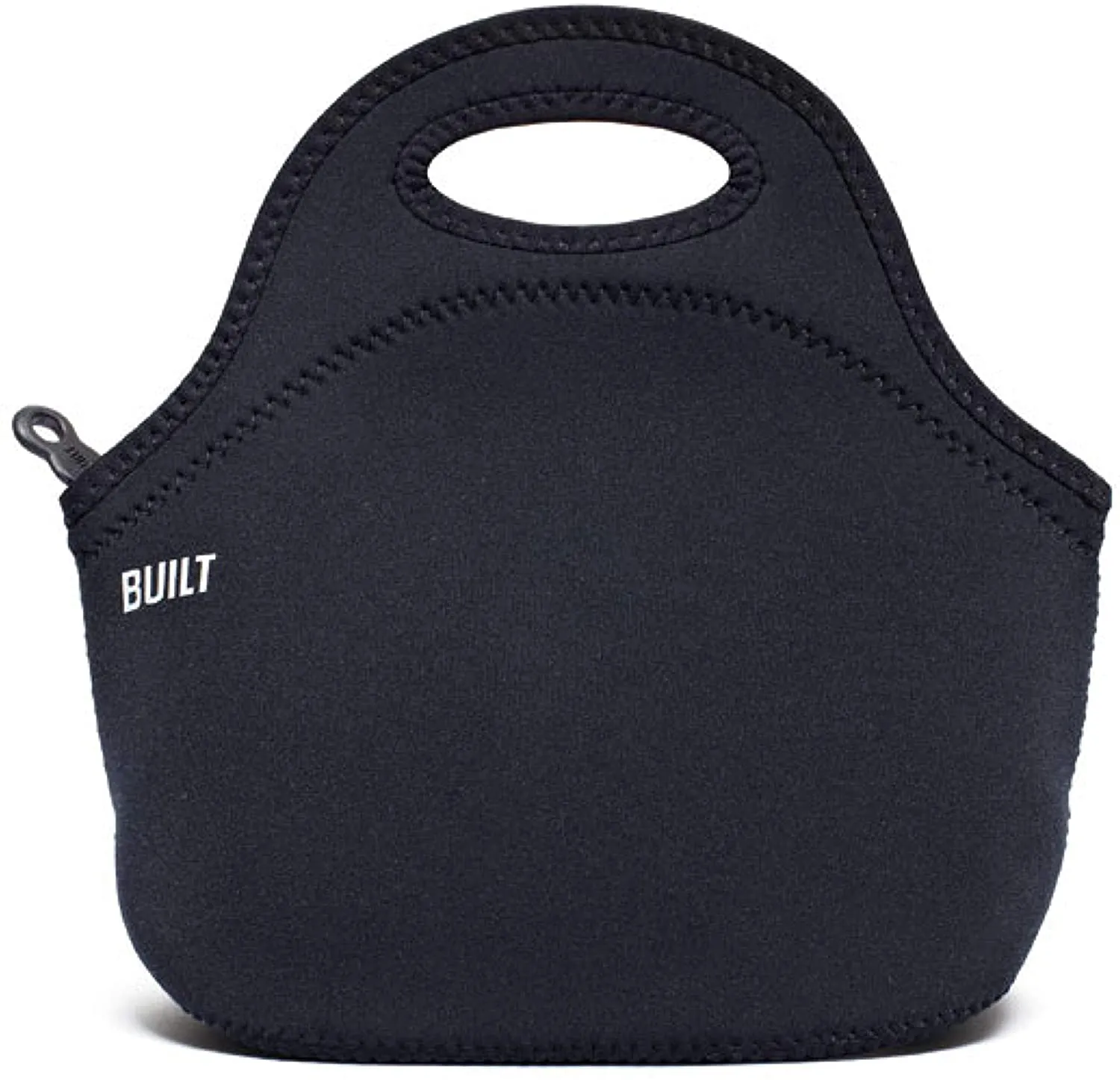 Rynx | Built Gourmet Getaway Soft Neoprene Lunch Tote Bag - Lightweight, Insulated And Reusable Black Lb31-Blk