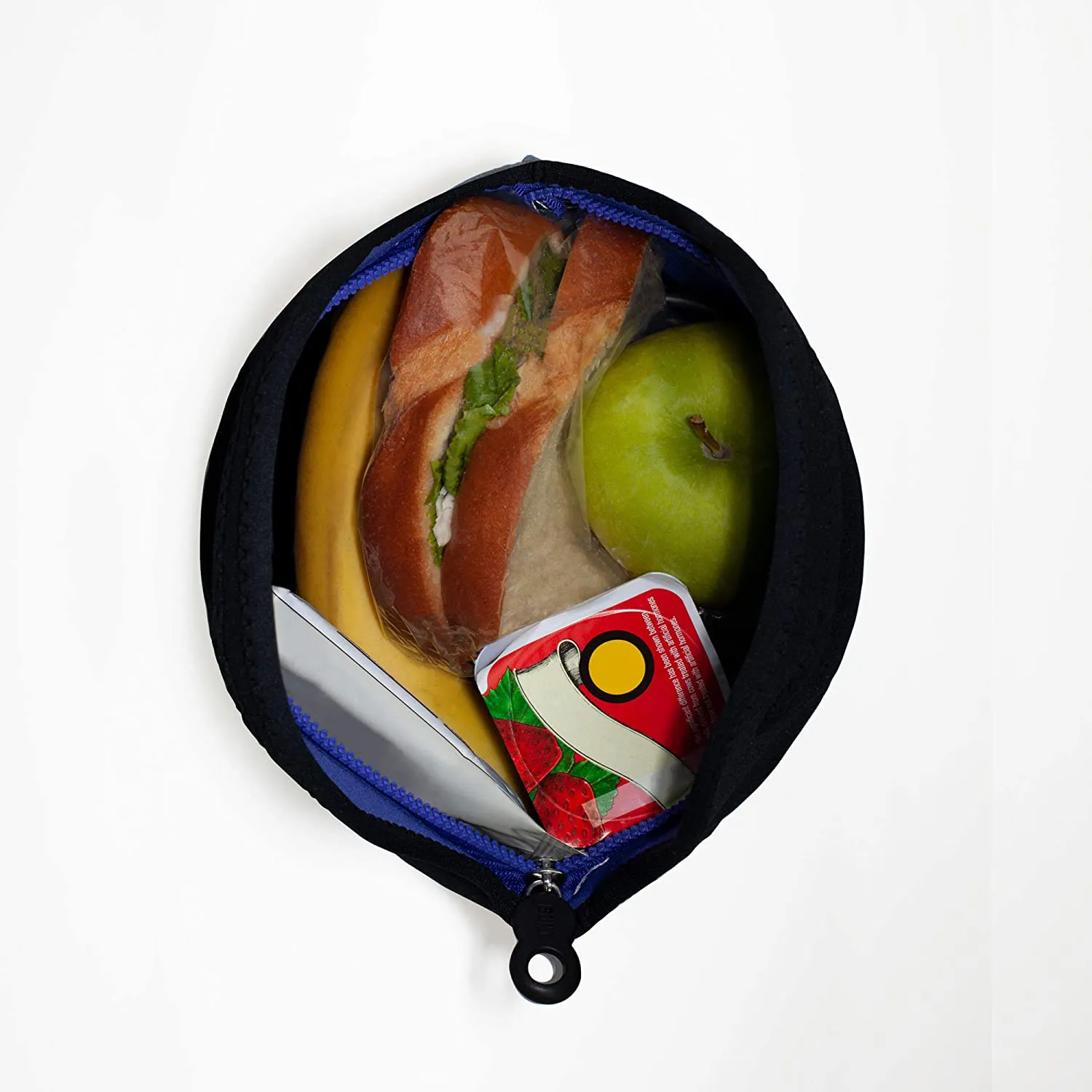 Rynx | Built Gourmet Getaway Soft Neoprene Lunch Tote Bag - Lightweight, Insulated And Reusable Black Lb31-Blk