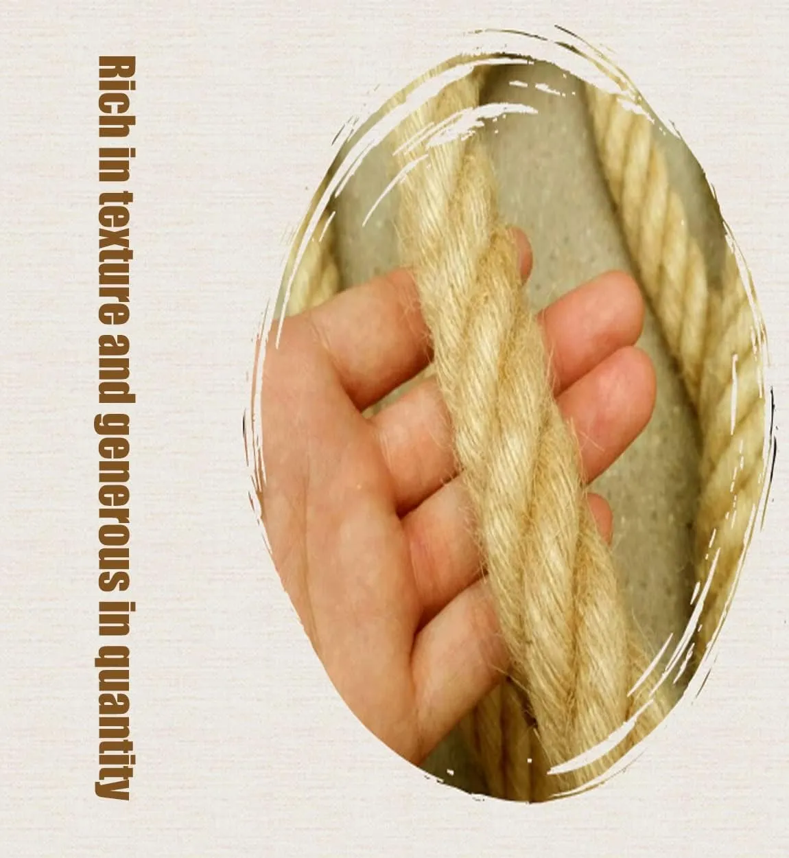 Safety Hemp Rope Nets Heavy Truck Trailer Nets Balcony Fences Outdoor Patio Decoration Mesh Playground Isolation Nets Tree House Plants Climbing climbing net for outdoor Balcony protection hemp rope n