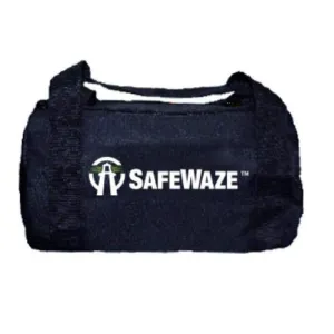 Safewaze FS8125, PRO Small Black Zipper Duffle Bag 13", Pack of 10 pcs