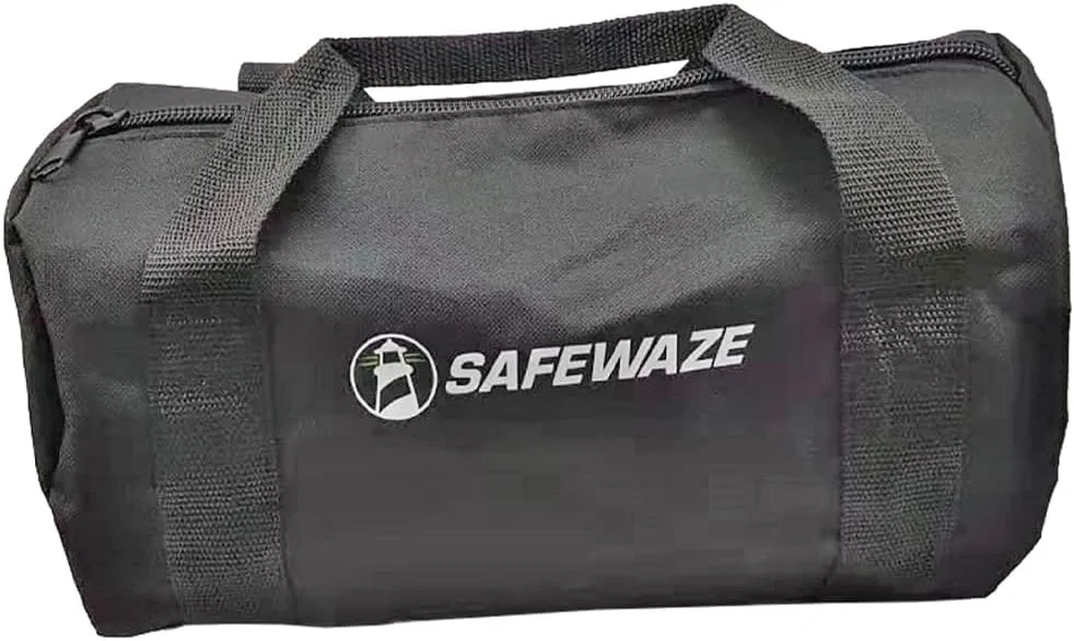 Safewaze FS8125 Small Black Zipper Duffle Bag 13"