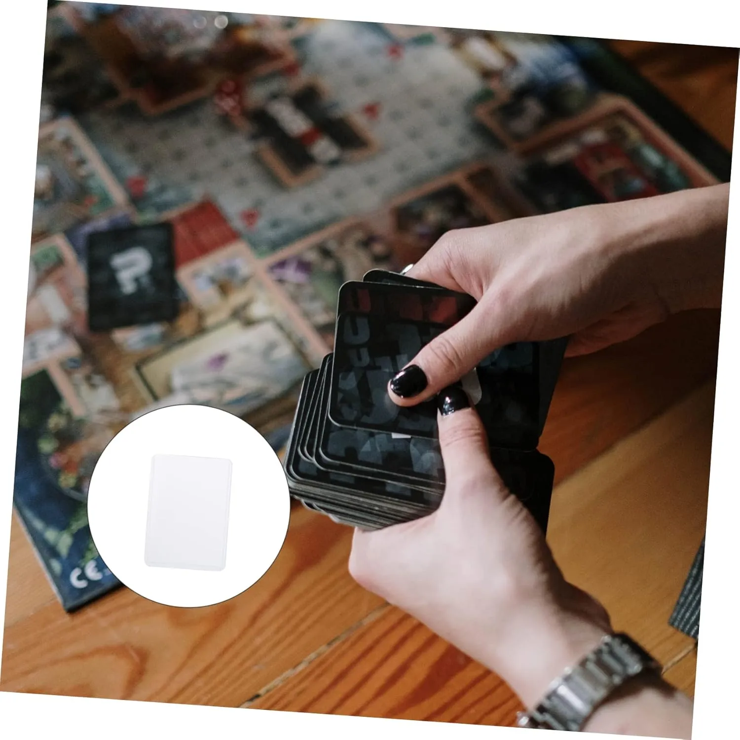 SAFIGLE 120 Pcs Hard Card Sleeves for Trading Cards, 3" x 4" Ultra-Clear Top Loader Protectors, Perfect for Baseball, Sports, and Game Cards