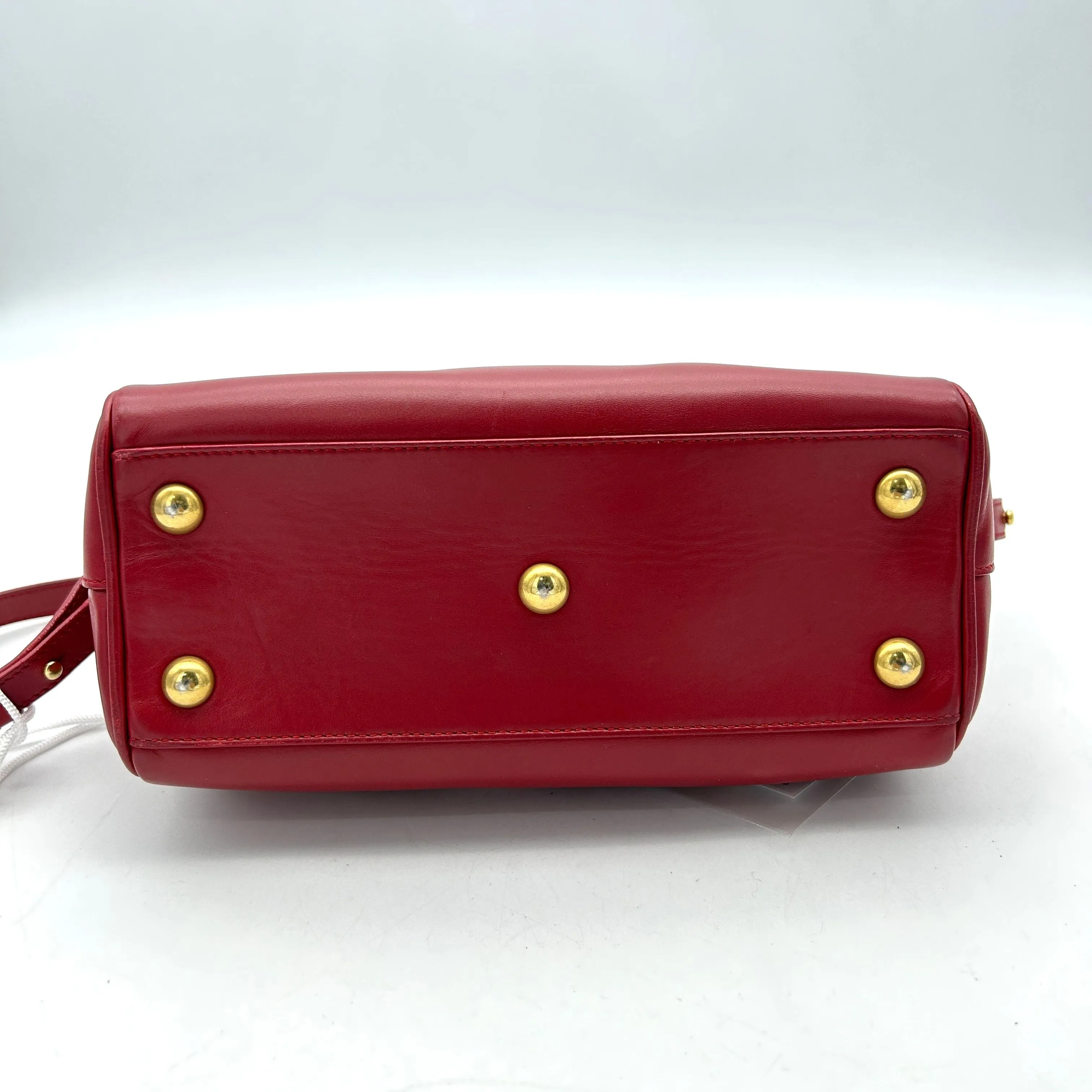 Saint Laurent Classic Baby Duffle Bag - Red Crossbody Bags, Handbags LA7641