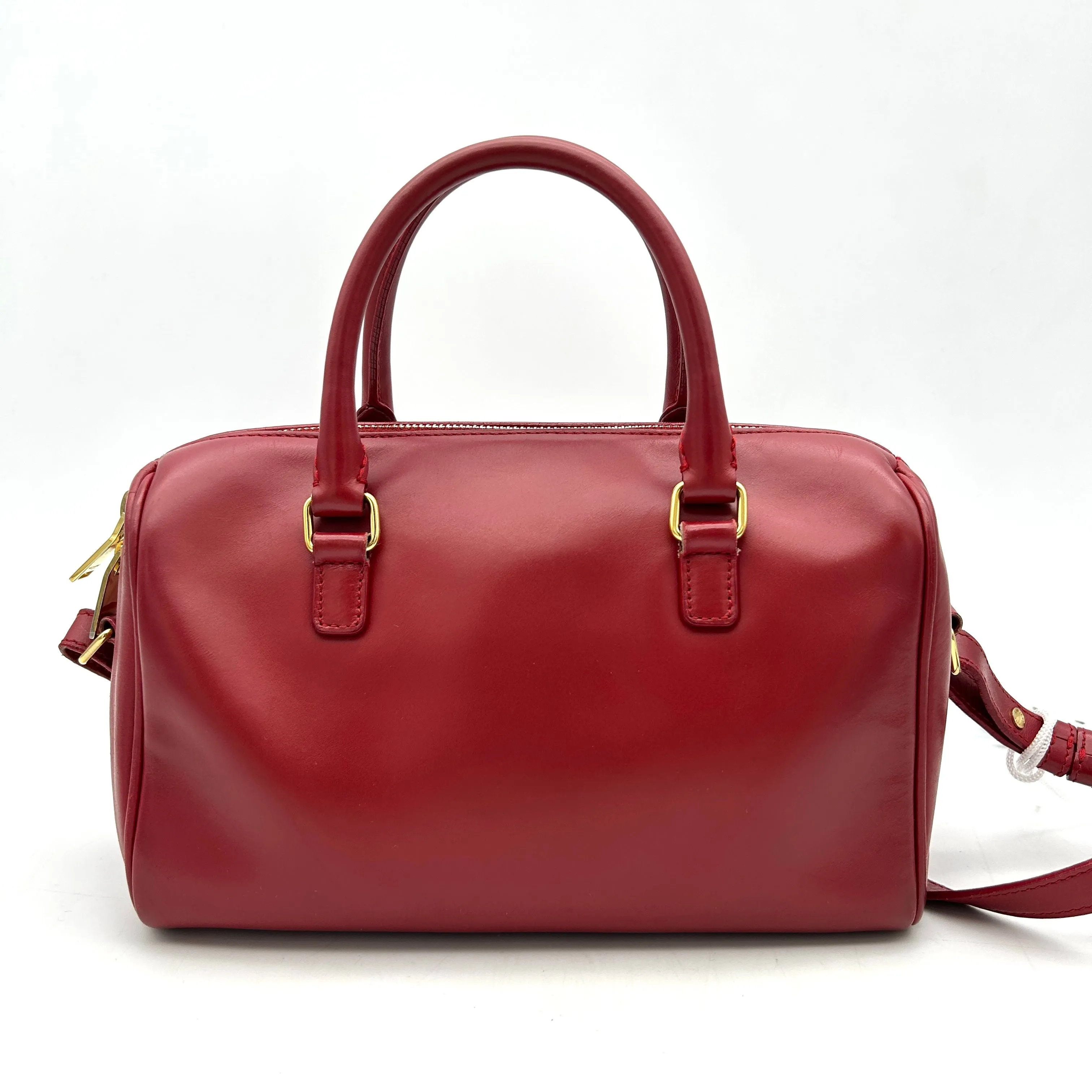Saint Laurent Classic Baby Duffle Bag - Red Crossbody Bags, Handbags LA7641