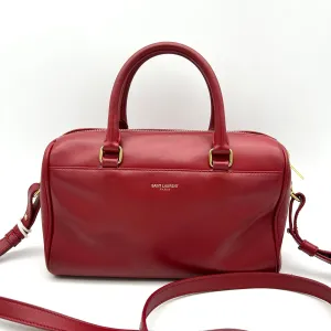 Saint Laurent Classic Baby Duffle Bag - Red Crossbody Bags, Handbags LA7641