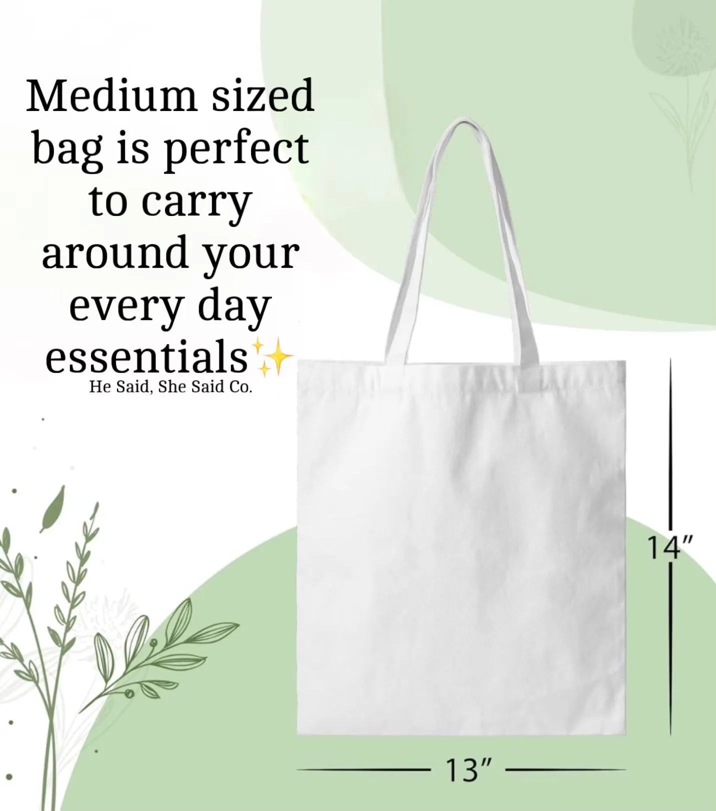 Sarcastic BE NICE Tote