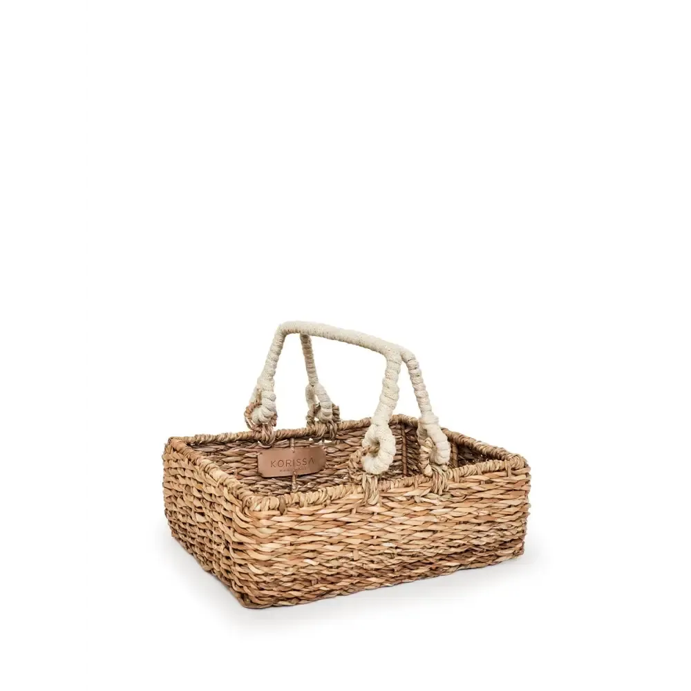 Savar Fair Trade Storage Baskets With Handle Set of 2