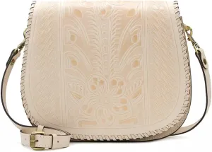 Savini Saddle Bag - Burnished Tooled Color