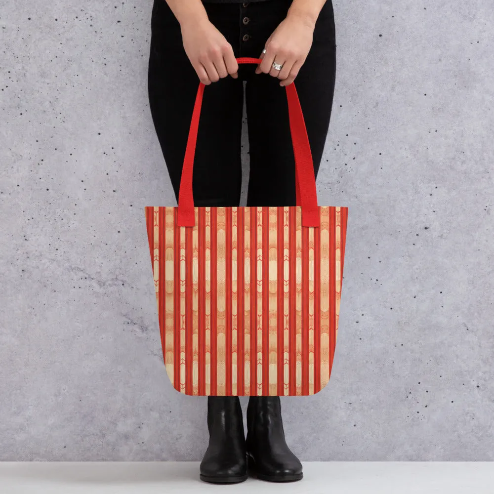 Scarlet Ribbon Tote bag