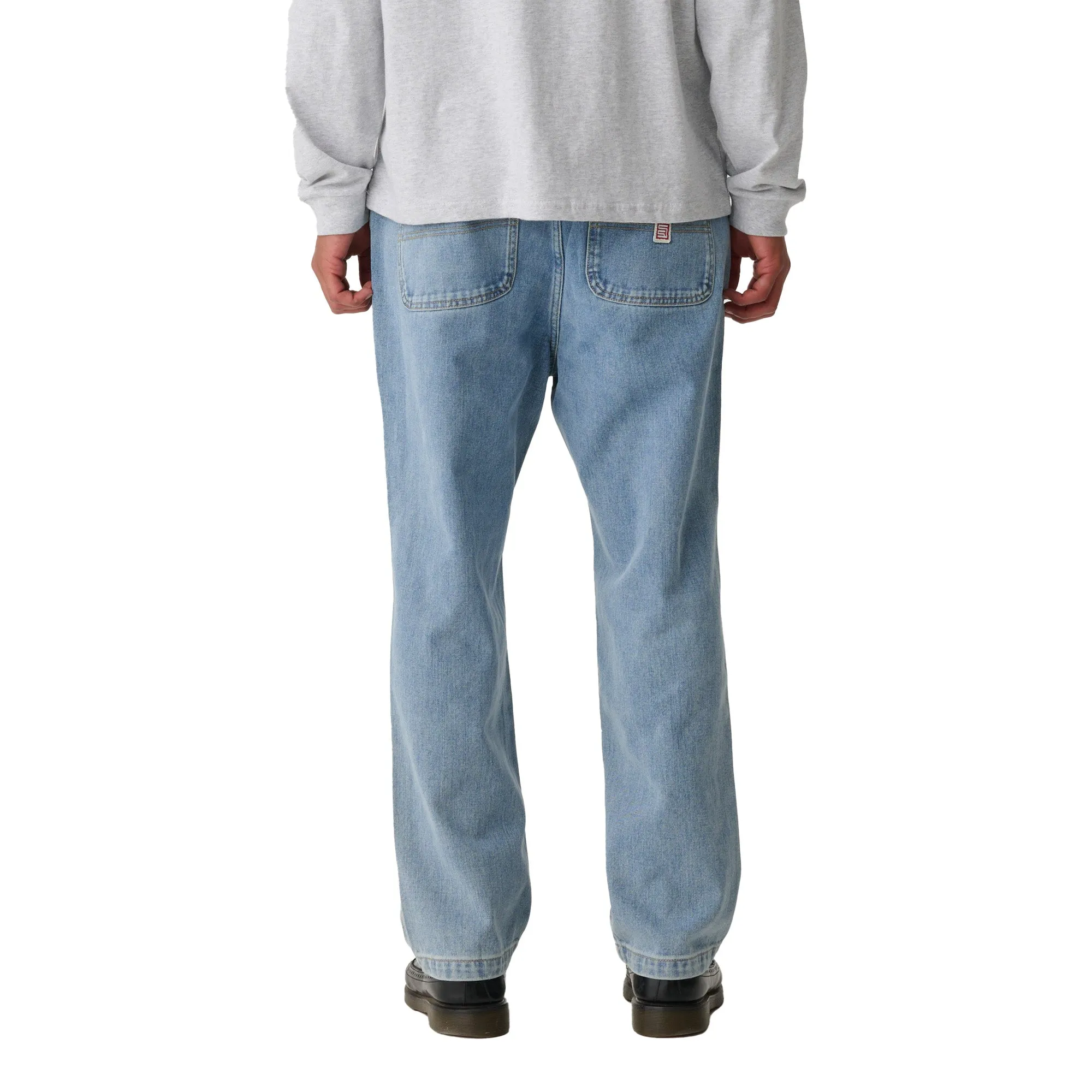 S/DOUBLE Denim Standard Jean Fade Wash Blue