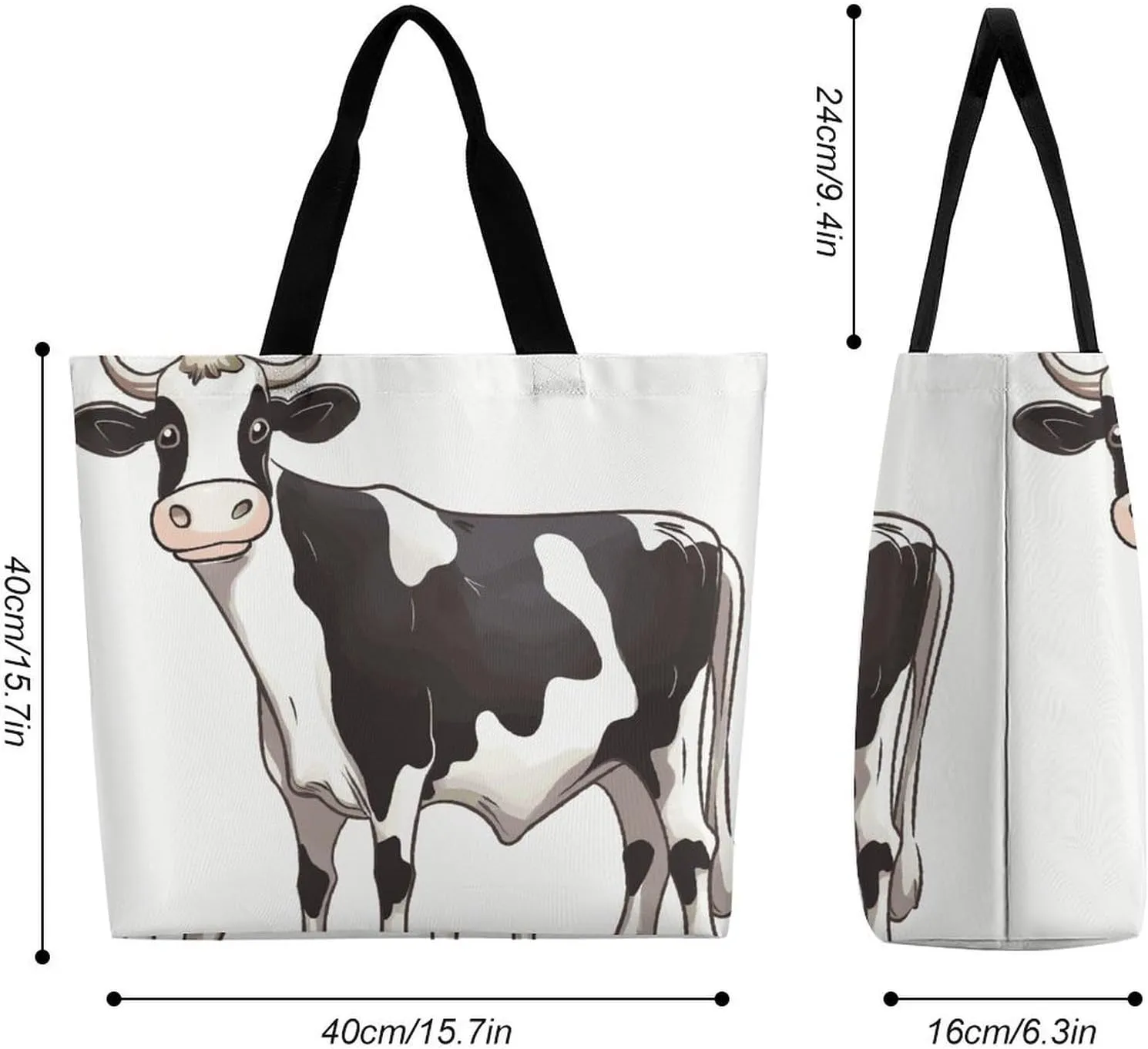 Sea Animals Stingrays Tote Bag for Women Reusable Grocery Shoulder Bag Shopping Bags for Travel, Groceries