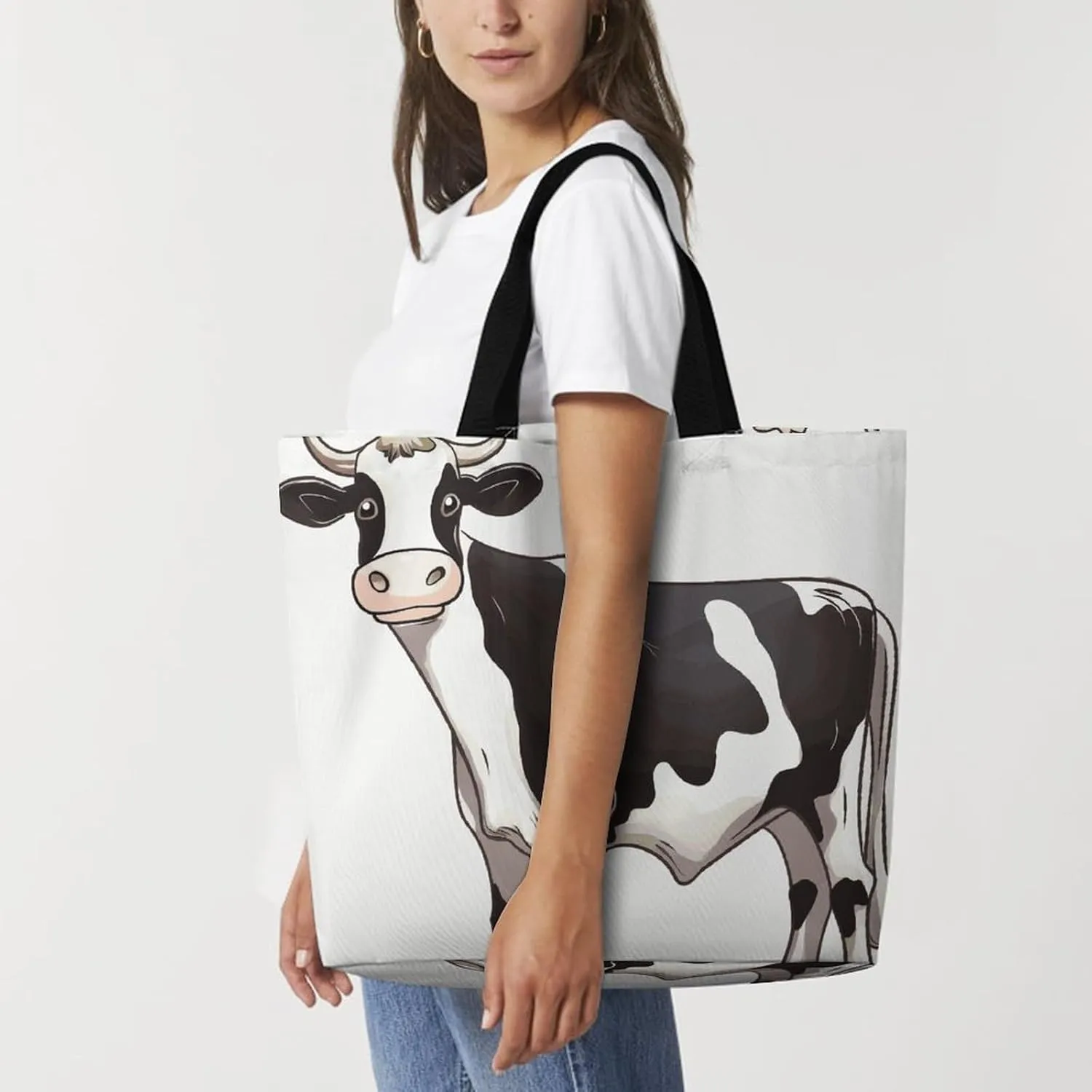 Sea Animals Stingrays Tote Bag for Women Reusable Grocery Shoulder Bag Shopping Bags for Travel, Groceries