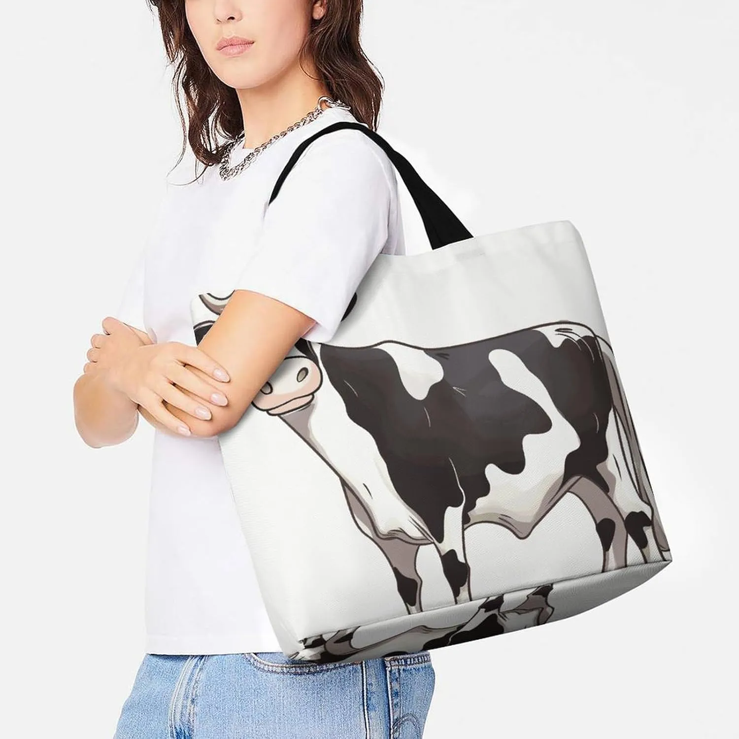 Sea Animals Stingrays Tote Bag for Women Reusable Grocery Shoulder Bag Shopping Bags for Travel, Groceries