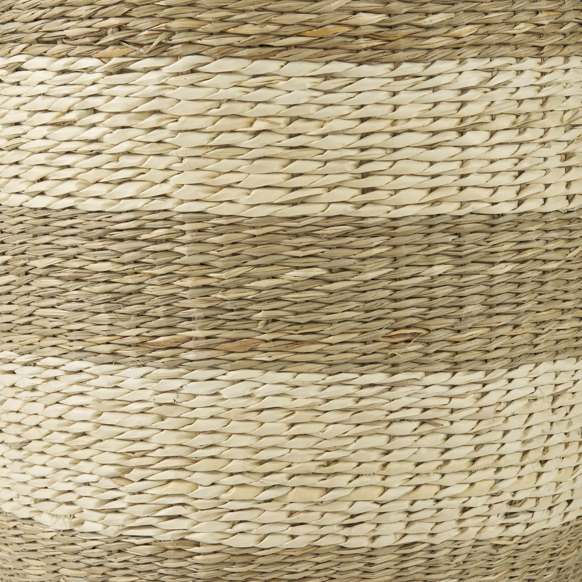 Set of Two 18" Brown Wicker Baskets
