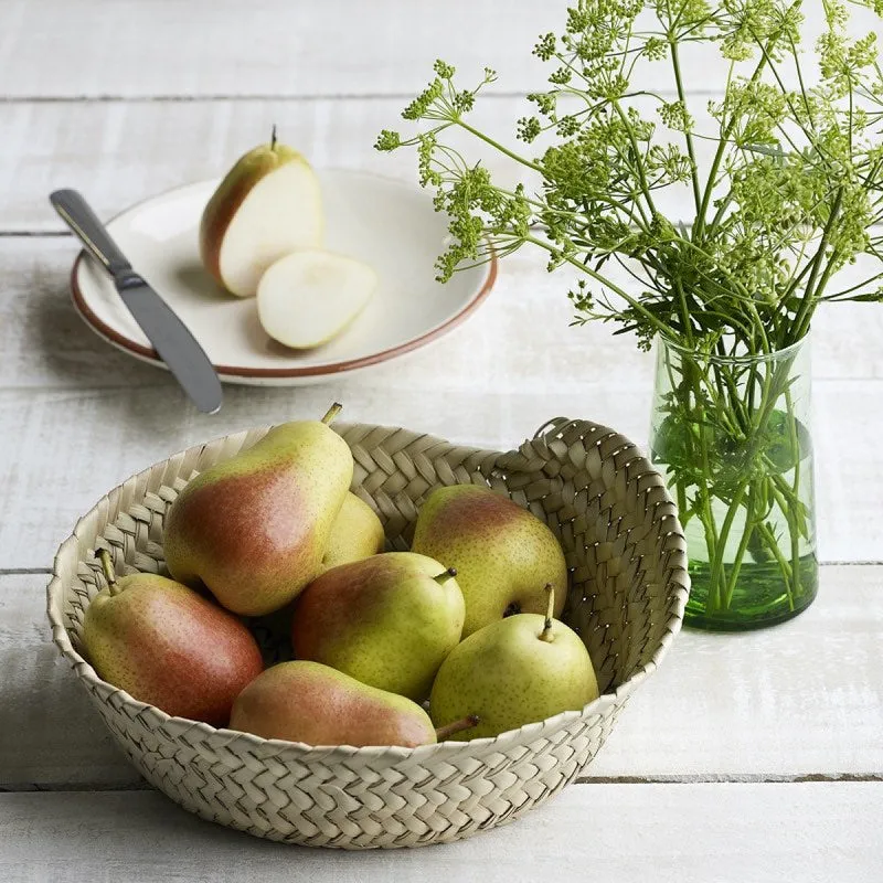 Shallow Woven Basket