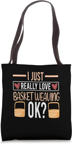 Shaper Basketweaver Basketry Basket Weaving Baskets Tote Bag