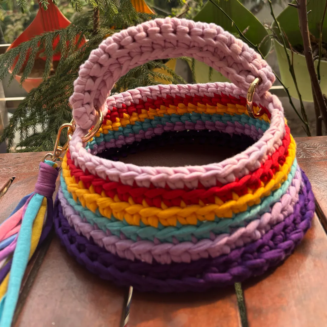 Shiroli Handmade Colorful Multipurpose Basket