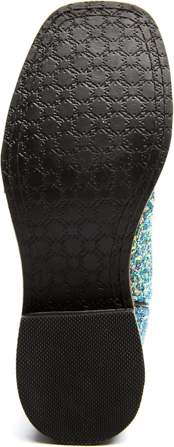 Shyanne Girls' Glitterama Western Boot Broad Square Toe - 43077