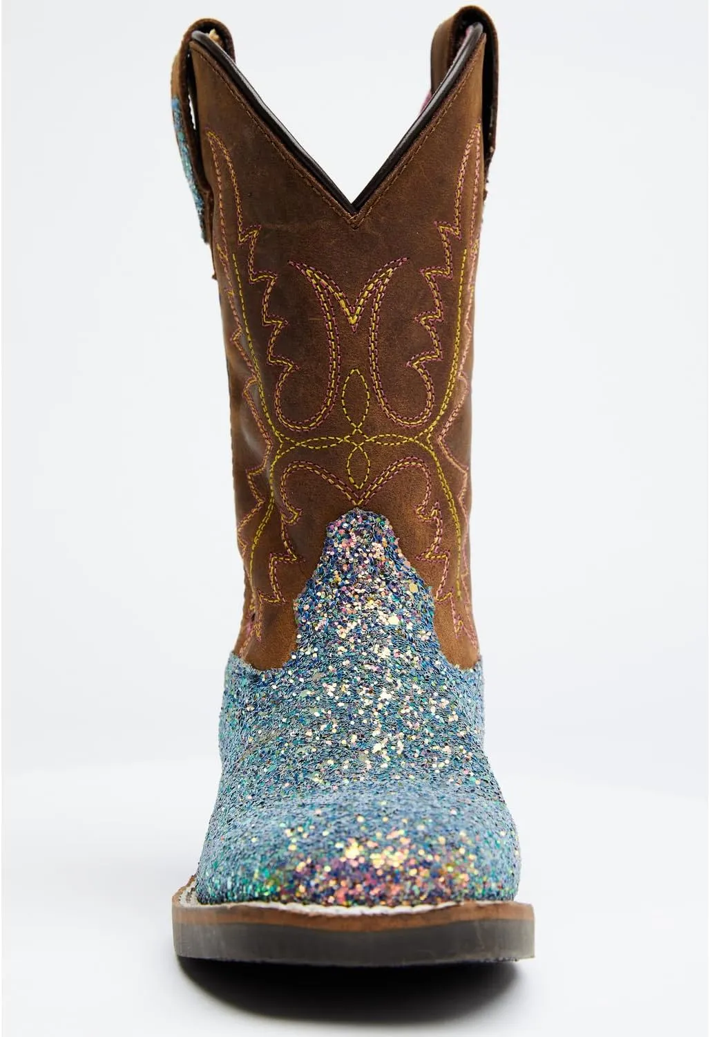 Shyanne Girls' Glitterama Western Boot Broad Square Toe - 43077
