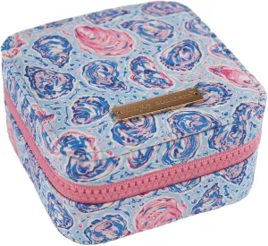 Simply Southern Oyster Print Travel Jewelry Case