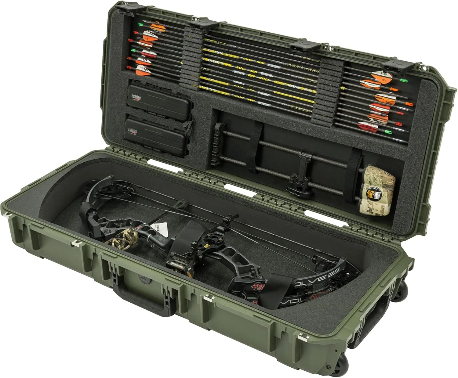 SKB Mathews Hard Shell Compound Bow and Arrow Archery Case with Wheels
