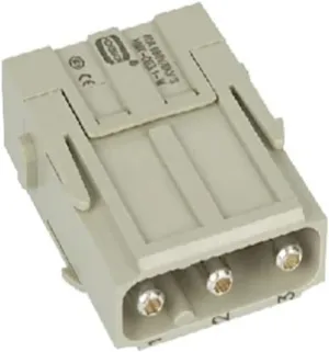 Sockets Multipolares-hdc Sockets Rectangular HMK-003.1 Female and Male Inserts Heavy Duty Connector(Male Insert_3P)
