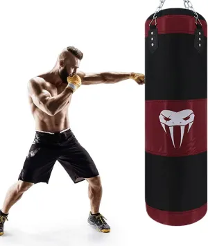 SOTF Heavy Bag Boxing Set Punching Bags for Adults Heavy Duty Hanging Punching Bag Unfilled