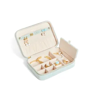 Spartina XL Jewelry Travel Case  - Sea Foam Velvet