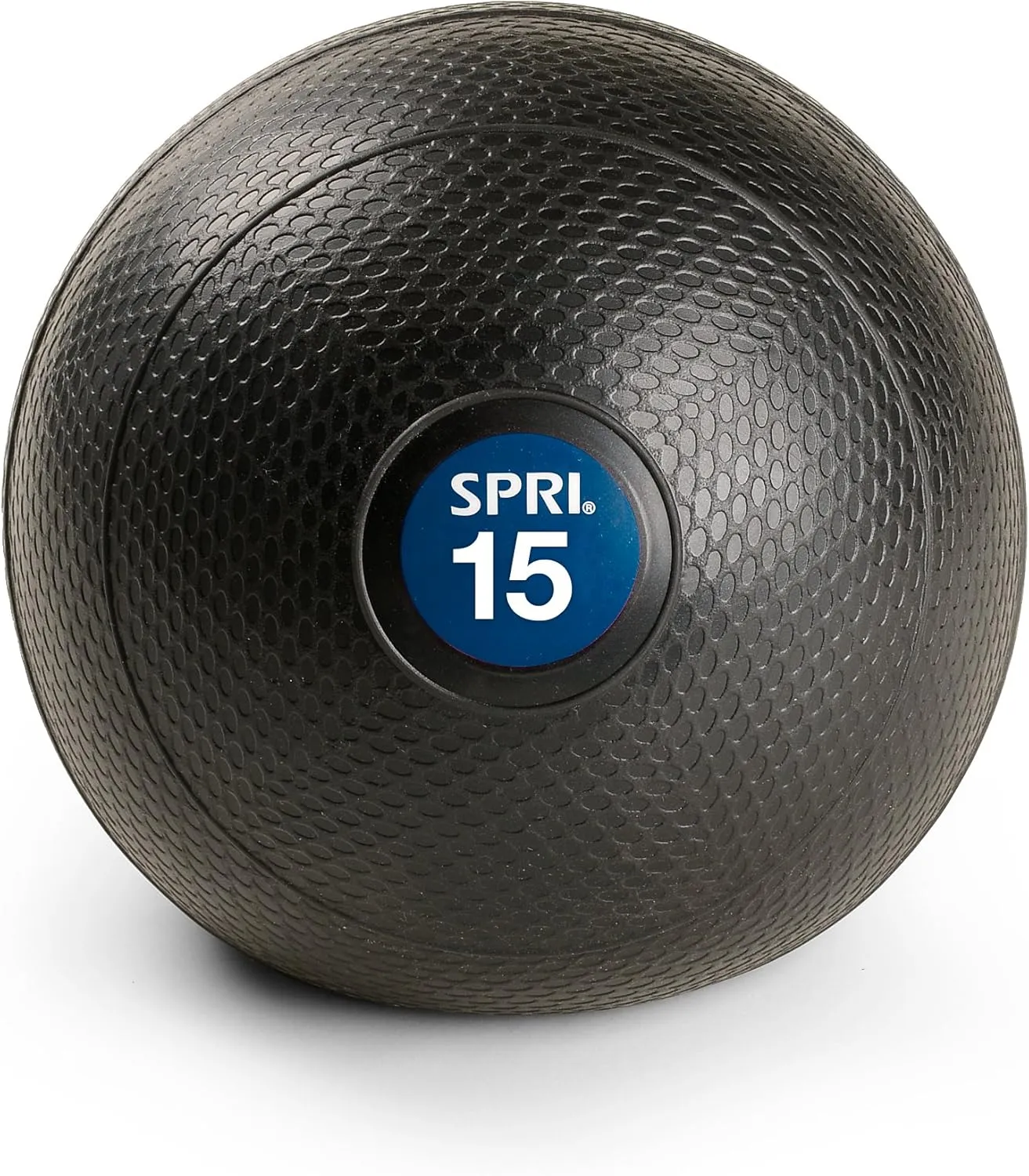 SPRI Dead Weight Slam Ball - Durable Sand-Filled No-Bounce Heavy Duty Ball for Tossing, Slamming, Core Strength Training, Endurance, and General Fitness - Easy to Read Weight Label