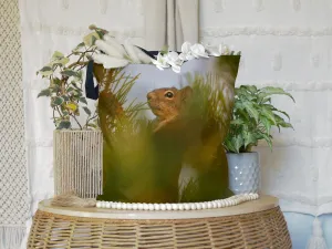 Squirrel All-Over Print Large Tote Bag