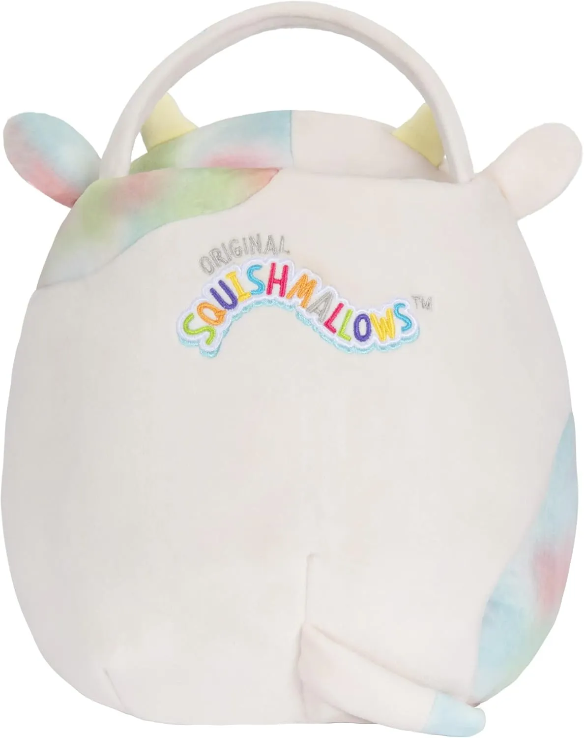 Squishmallows Original 12-Inch Candess Cow Easter Basket - M-Sized Ultrasoft Official Jazwares Plush