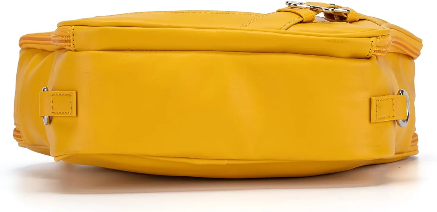 Star-Shaped Ita Bag, Star Purse Pin Backpack PU Cute Aesthetic Y2K Crossbody Purse, Handbag Ita Insert Display (Yellow)